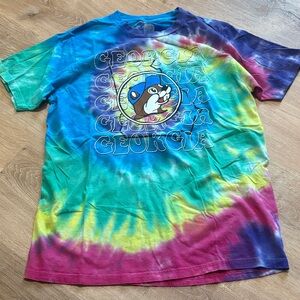 Buc-ee’s Tie Dye GEORGIA tee Tshirt Small